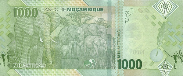 (502) ** PNew (PN160) Mozambique - 1000 Meticais (2024)